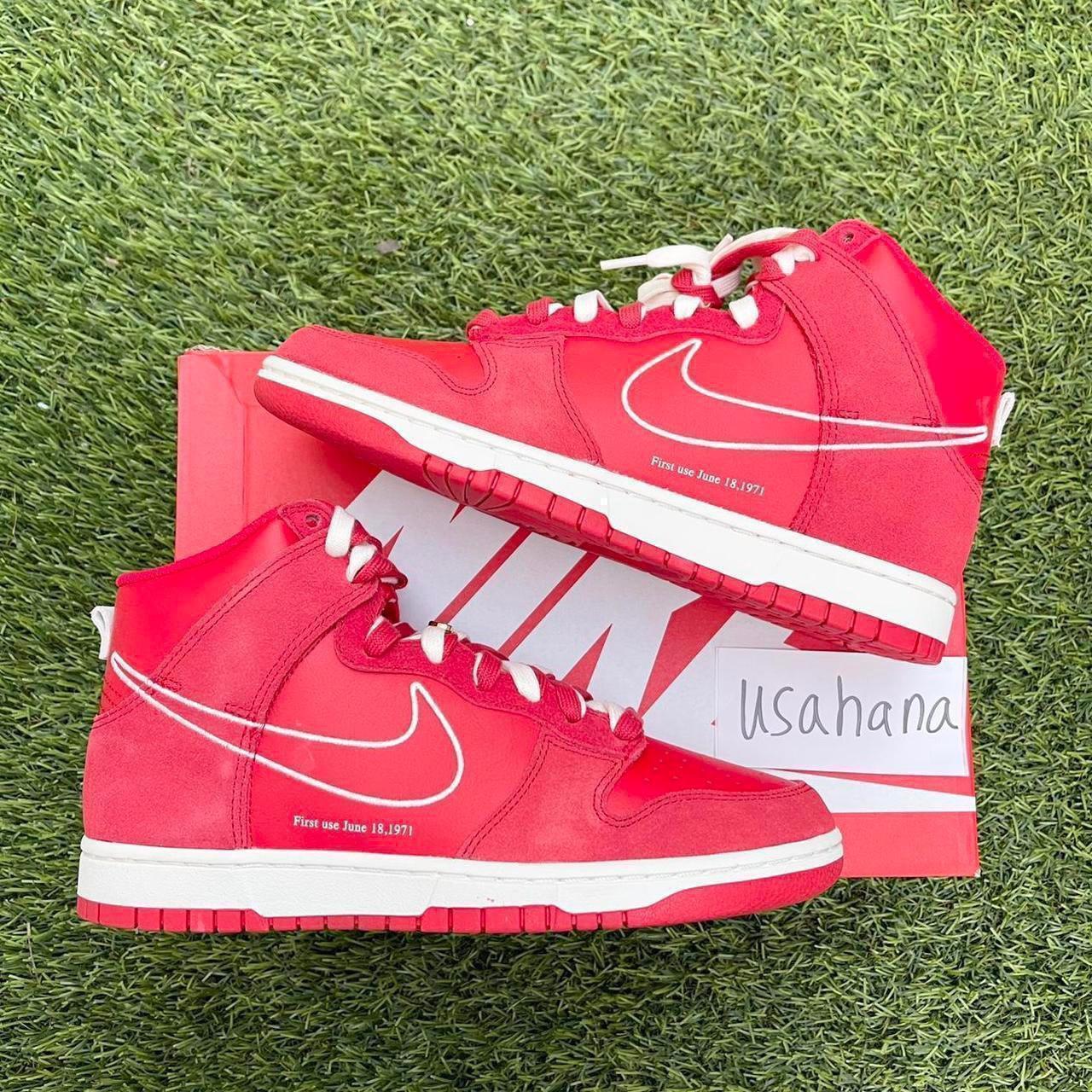 dunk high red