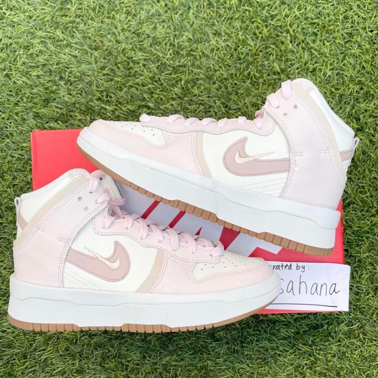 Nike Dunk low pastel pink shoes Brand new Factory... - Depop