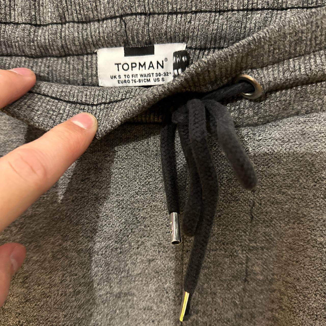 Topman grey online joggers