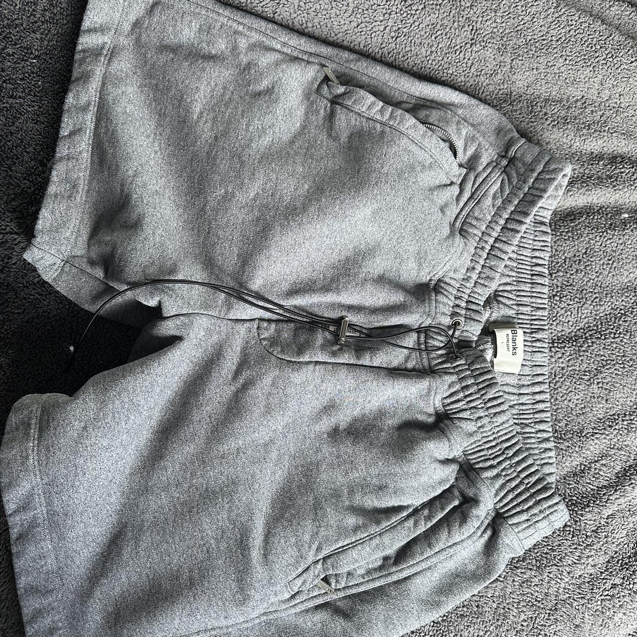 Grey Represent Blanks Shorts - Depop