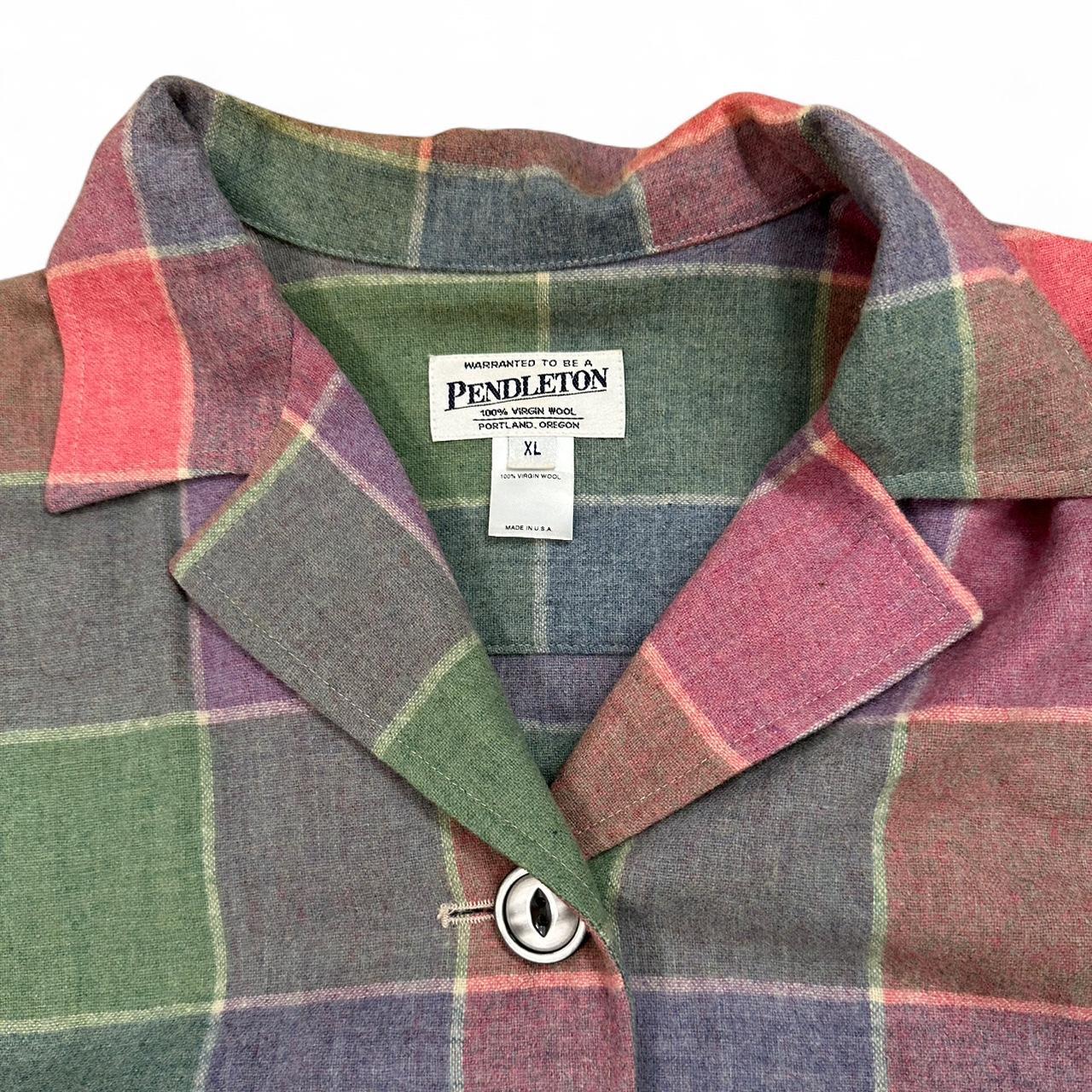 Pendleton Women's Shacket Jacket - Multi/Red - XL… - image 2