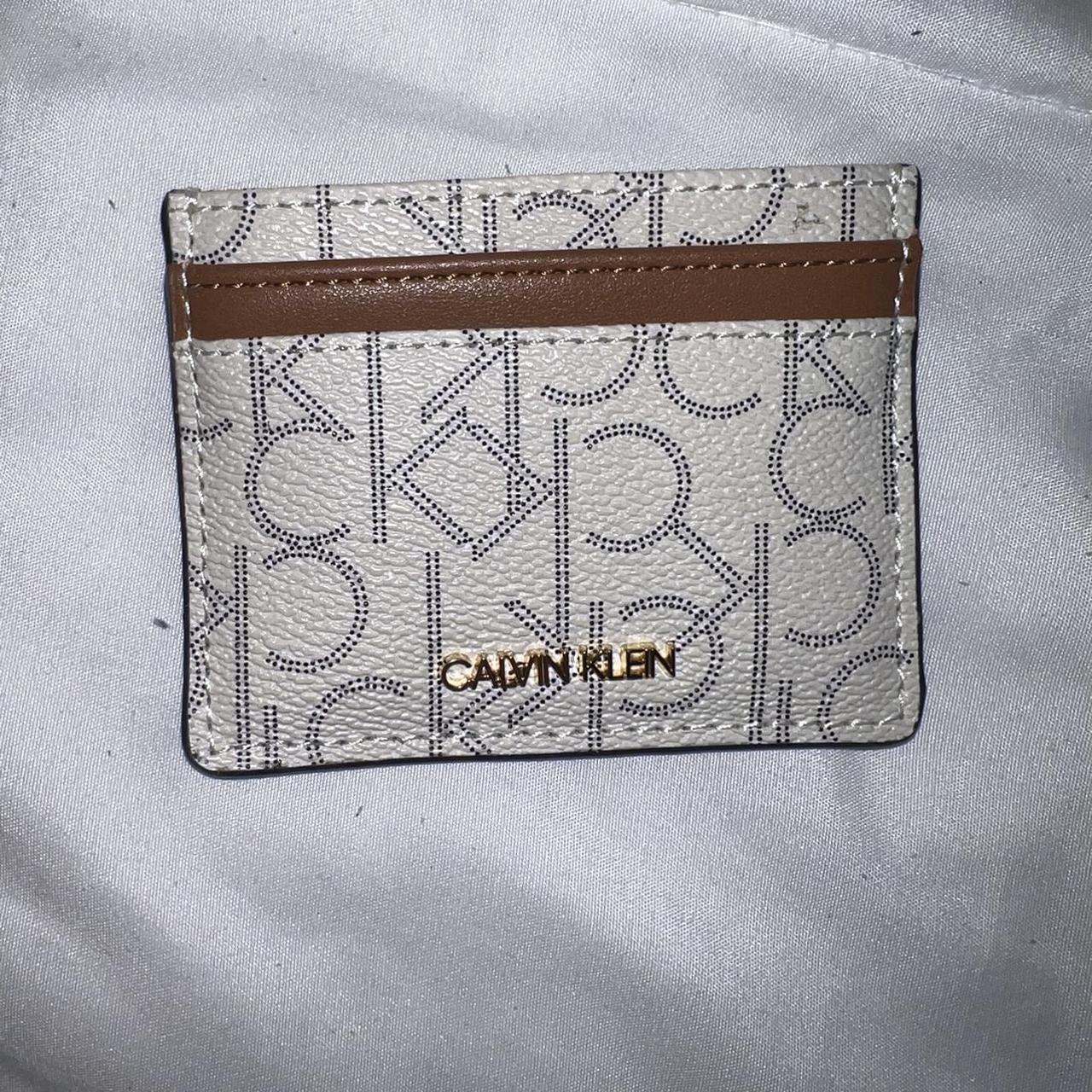 CALVIN KLEIN - Women's monogram card case 