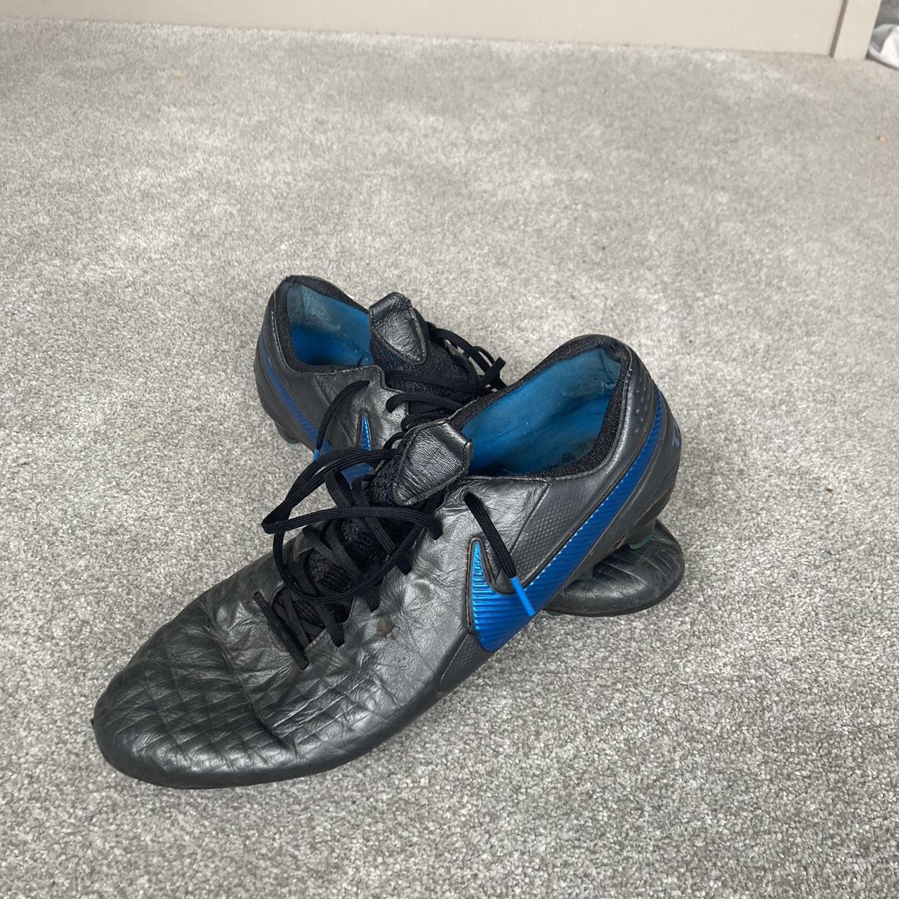 mens blue nike boots