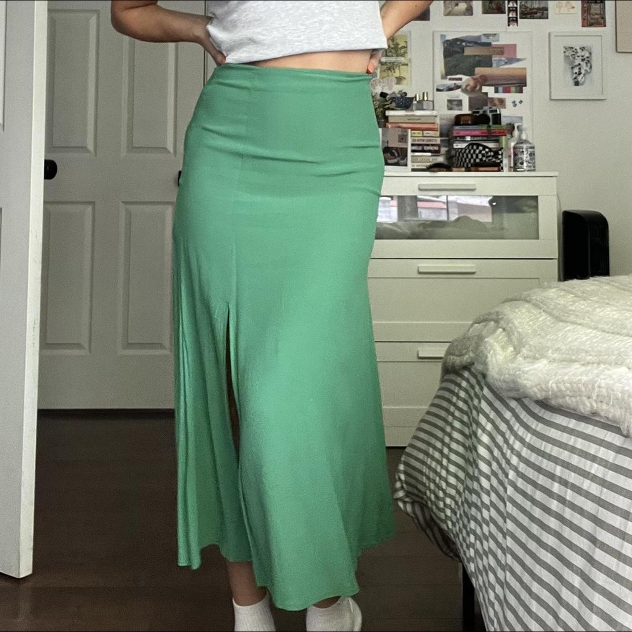 New Look Women's Green Skirt