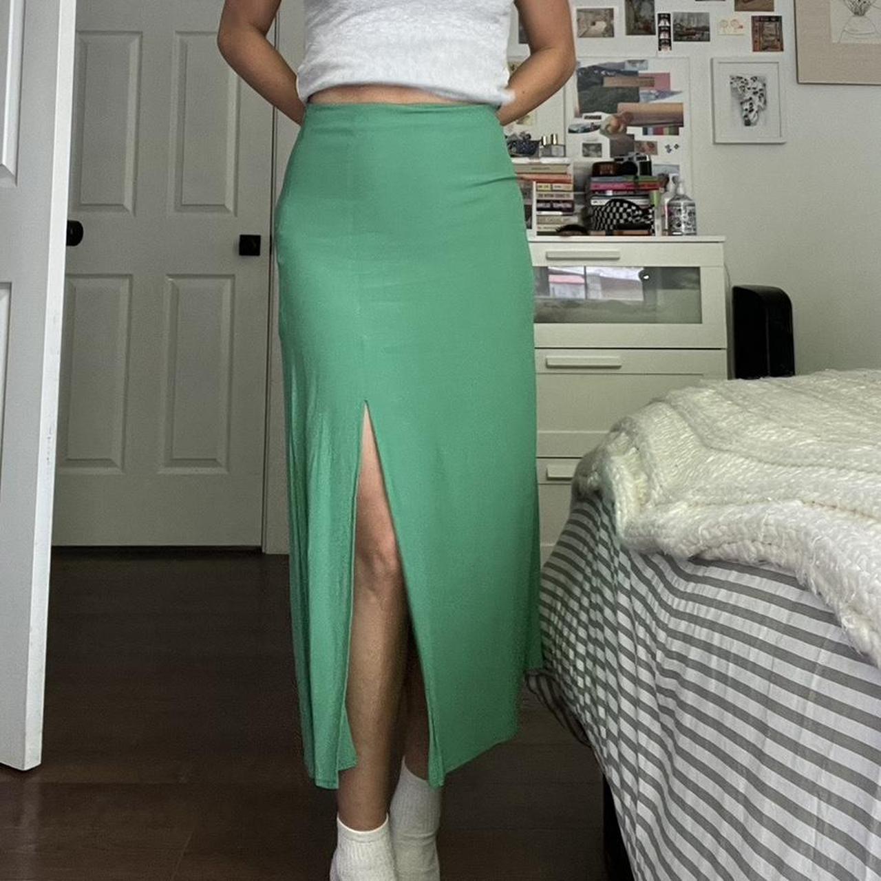 New Look Women's Green Skirt (3)