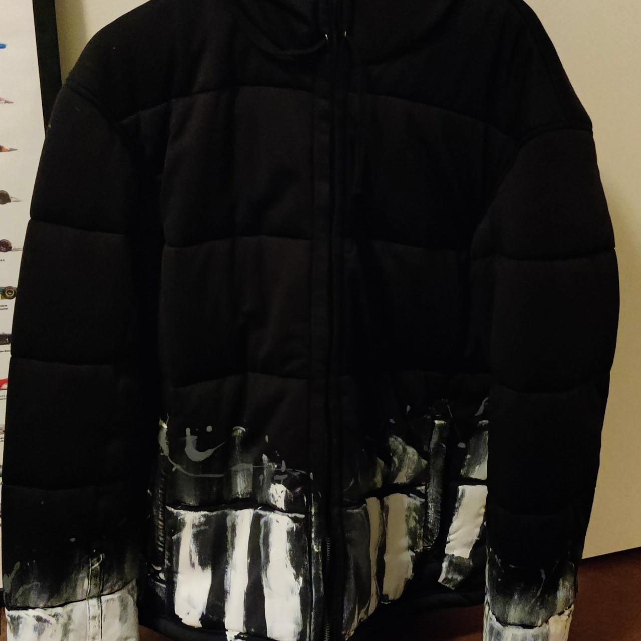 Armani Jeans winter jacket XXL Puffer style Depop