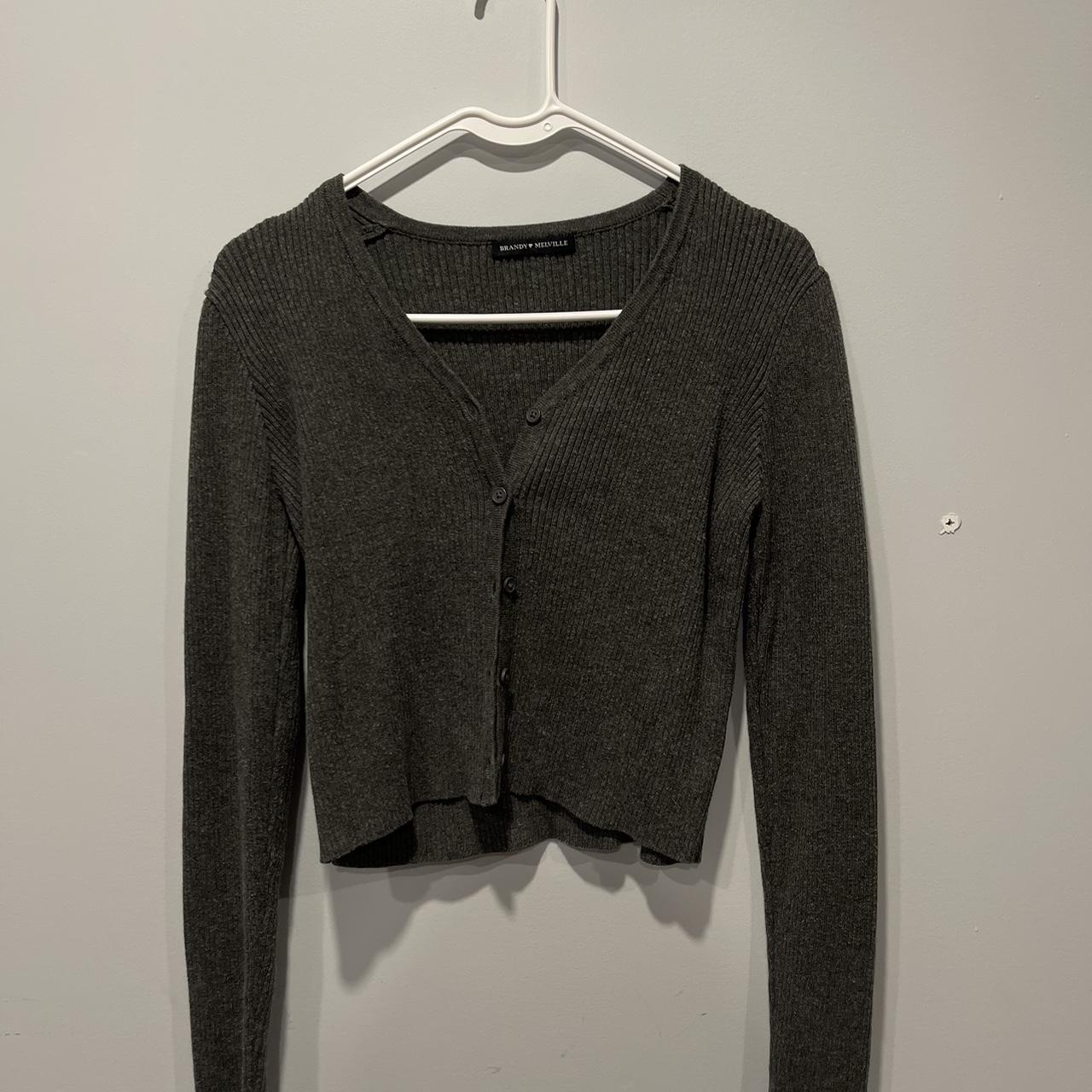Brandy Melville cropped cardigan Womans... Depop