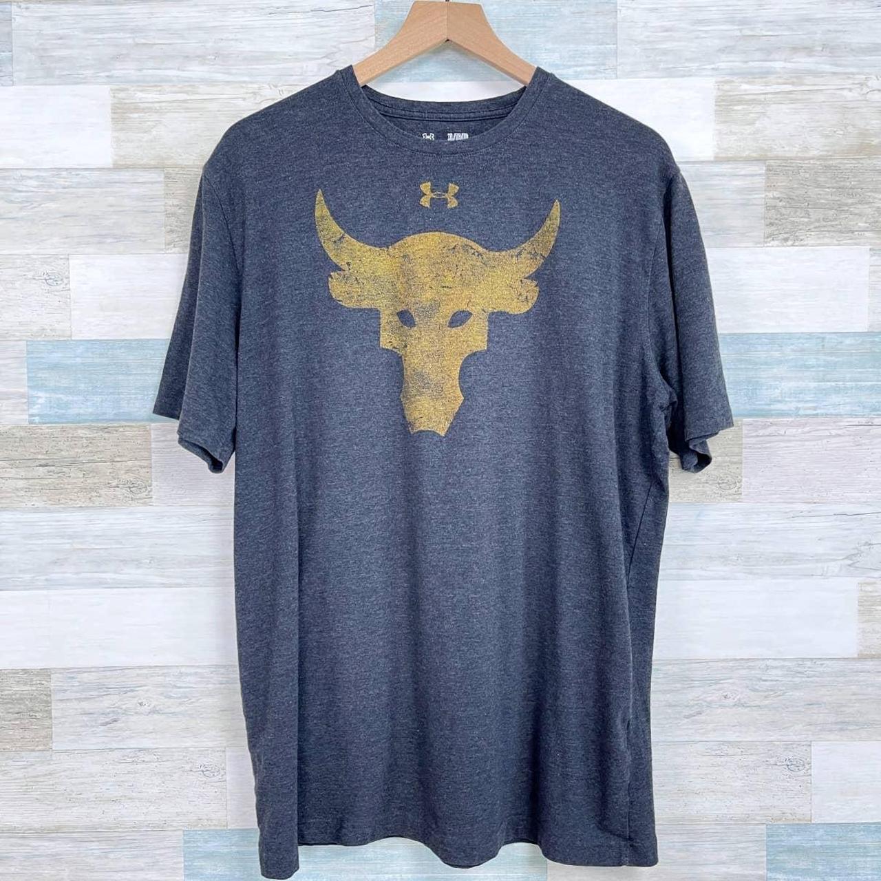  Under Armour Project Rock Bull Graphic Short-sleeve