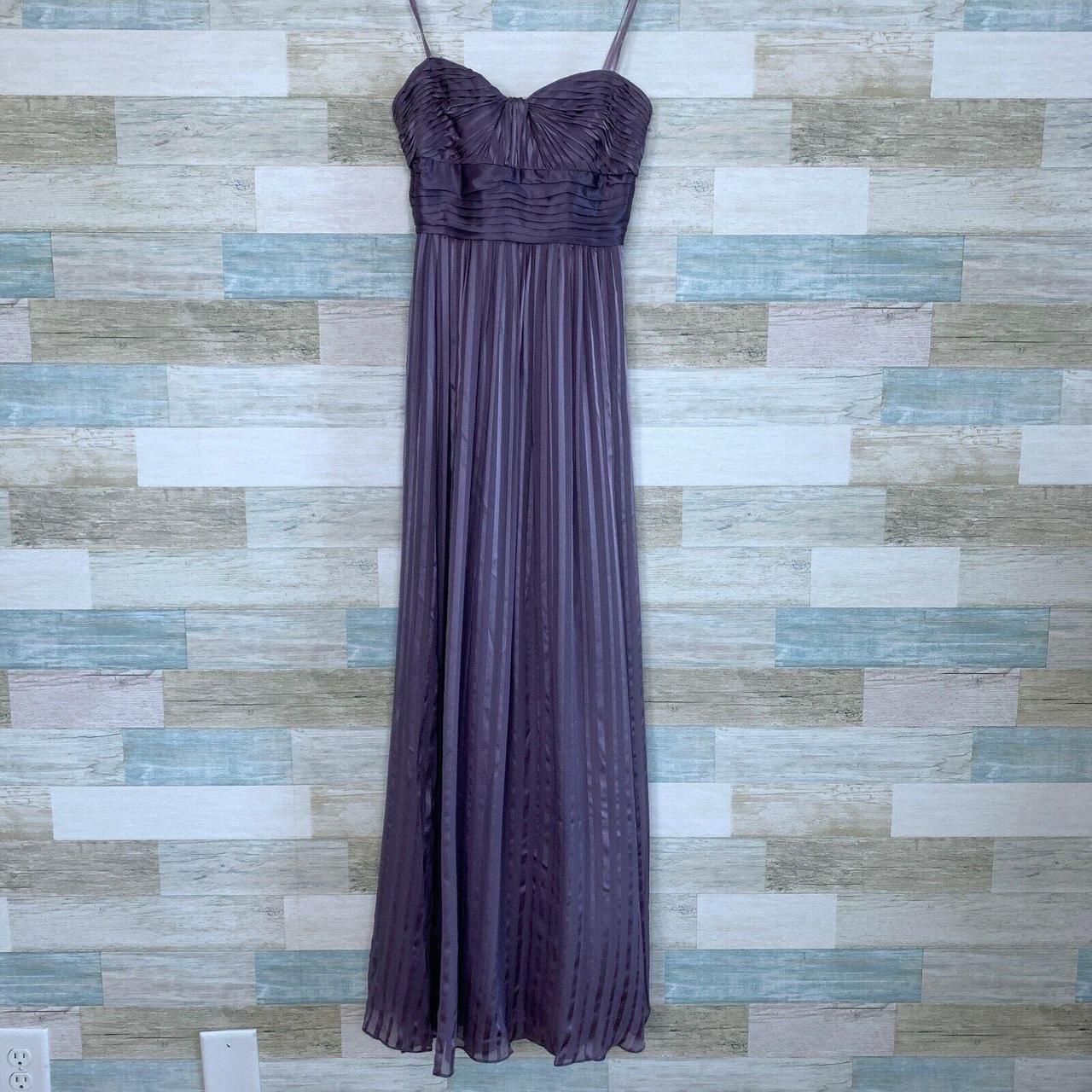 BCBGMaxazria Pure Silk Alicia Pleated Bridesmaid Depop