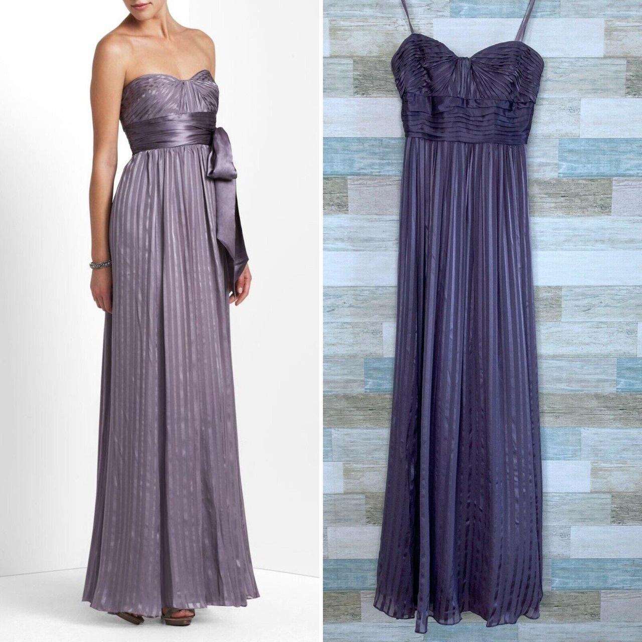 BCBGMaxazria Pure Silk Alicia Pleated Bridesmaid Depop