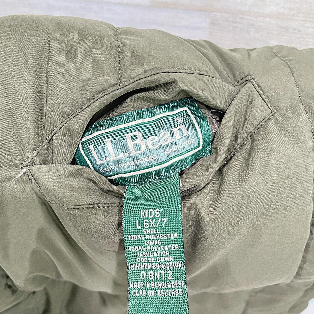 LL Bean Reversible Goose Down Puffer Vest Jacket... - Depop