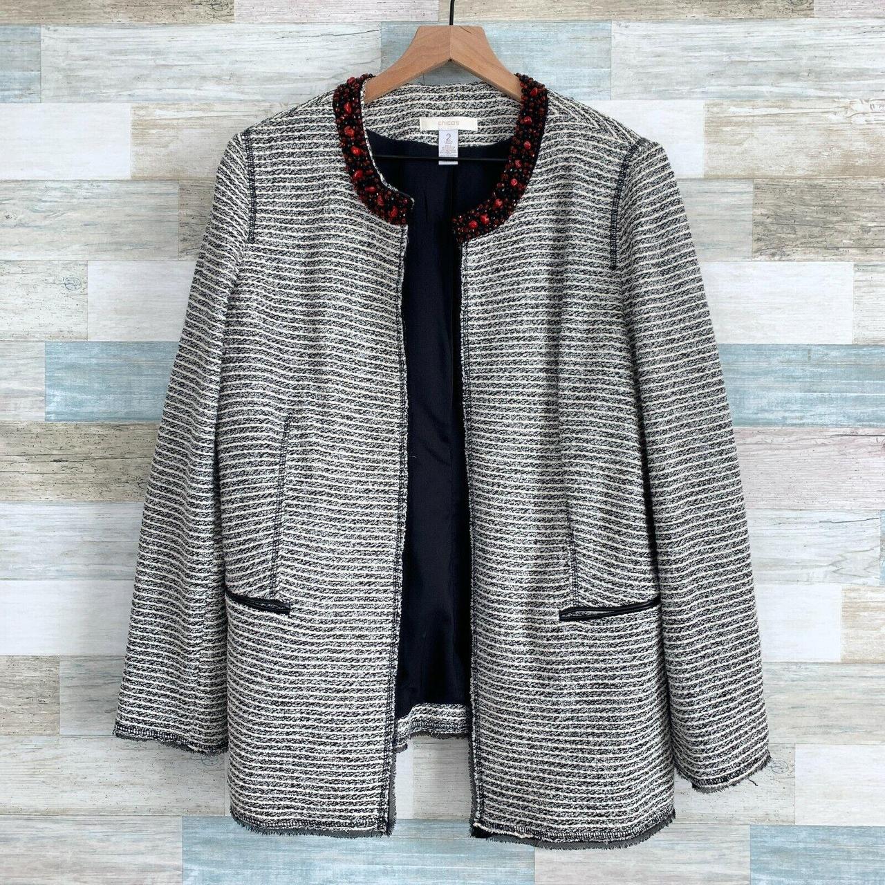 Chicos tweed jacket best sale