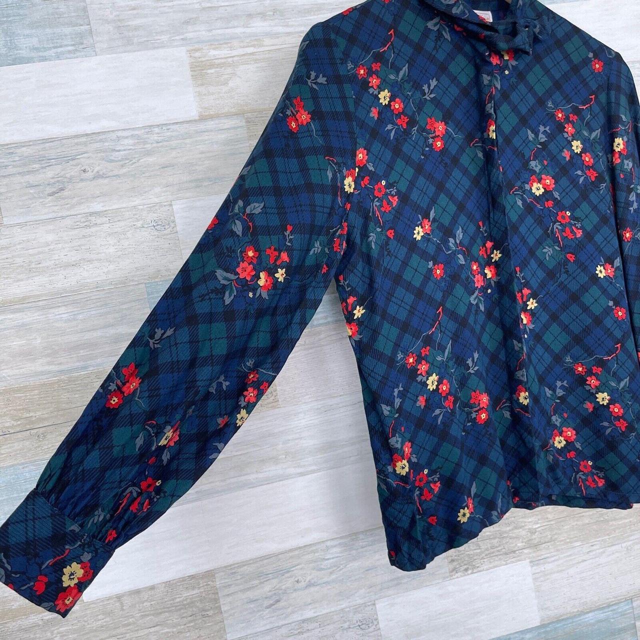 Pendleton Women's Blouse - Green - 10 – Pendleton… - image 4