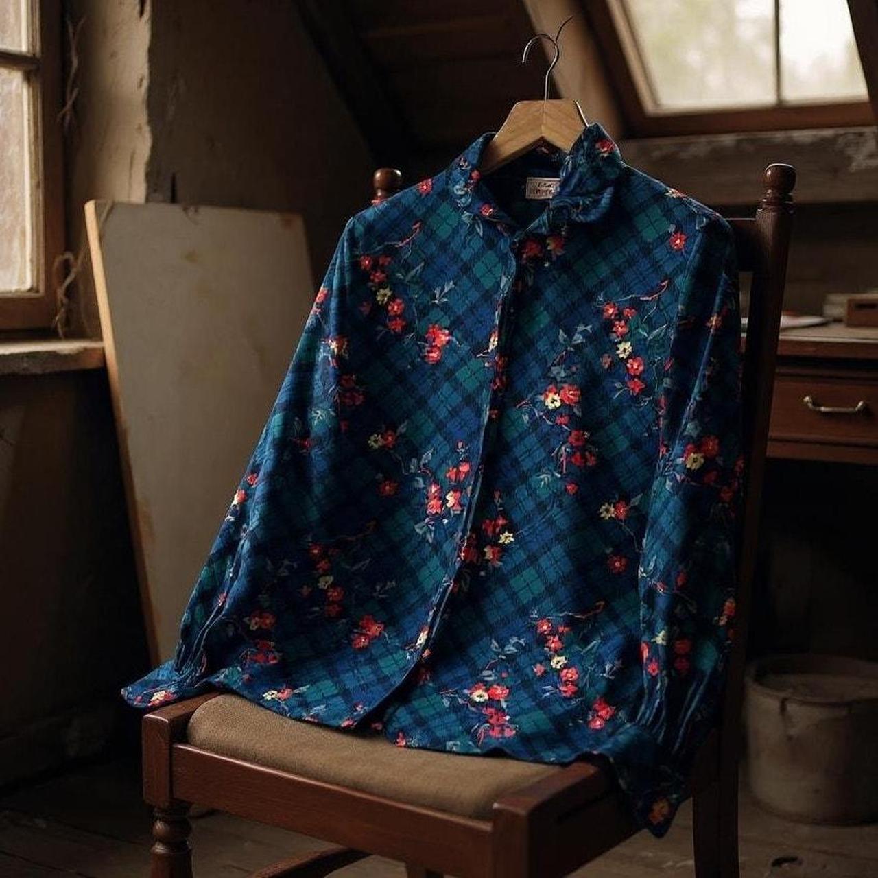 Pendleton Women's Blouse - Green - 10 – Pendleton… - image 1