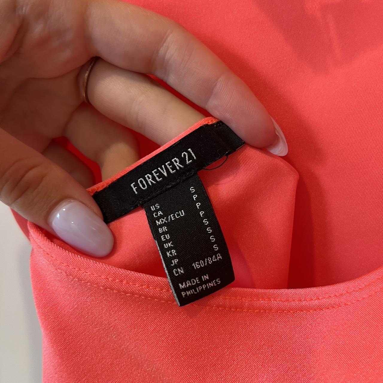 Super Cute Forever 21 Neon Bodysuit Bright... Depop