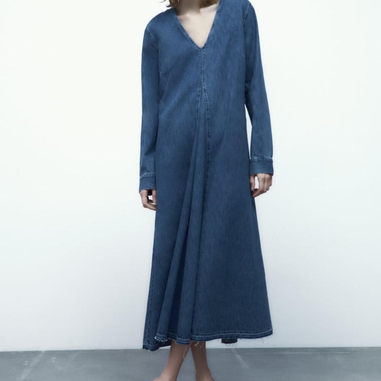 ZARA DENIM MAXI DRESS, Elevate your wardrobe