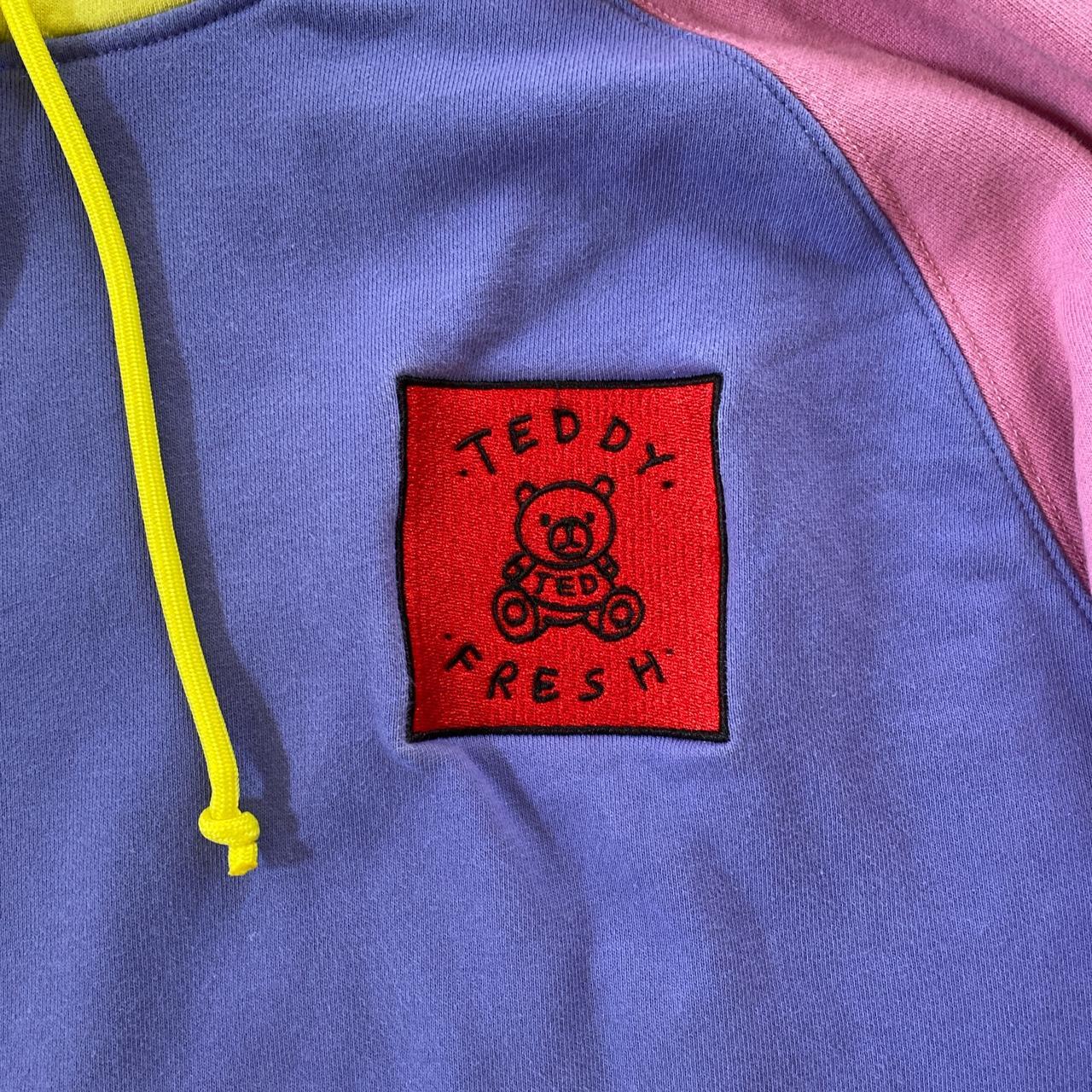 medium Teddy Fresh original Color Block... Depop