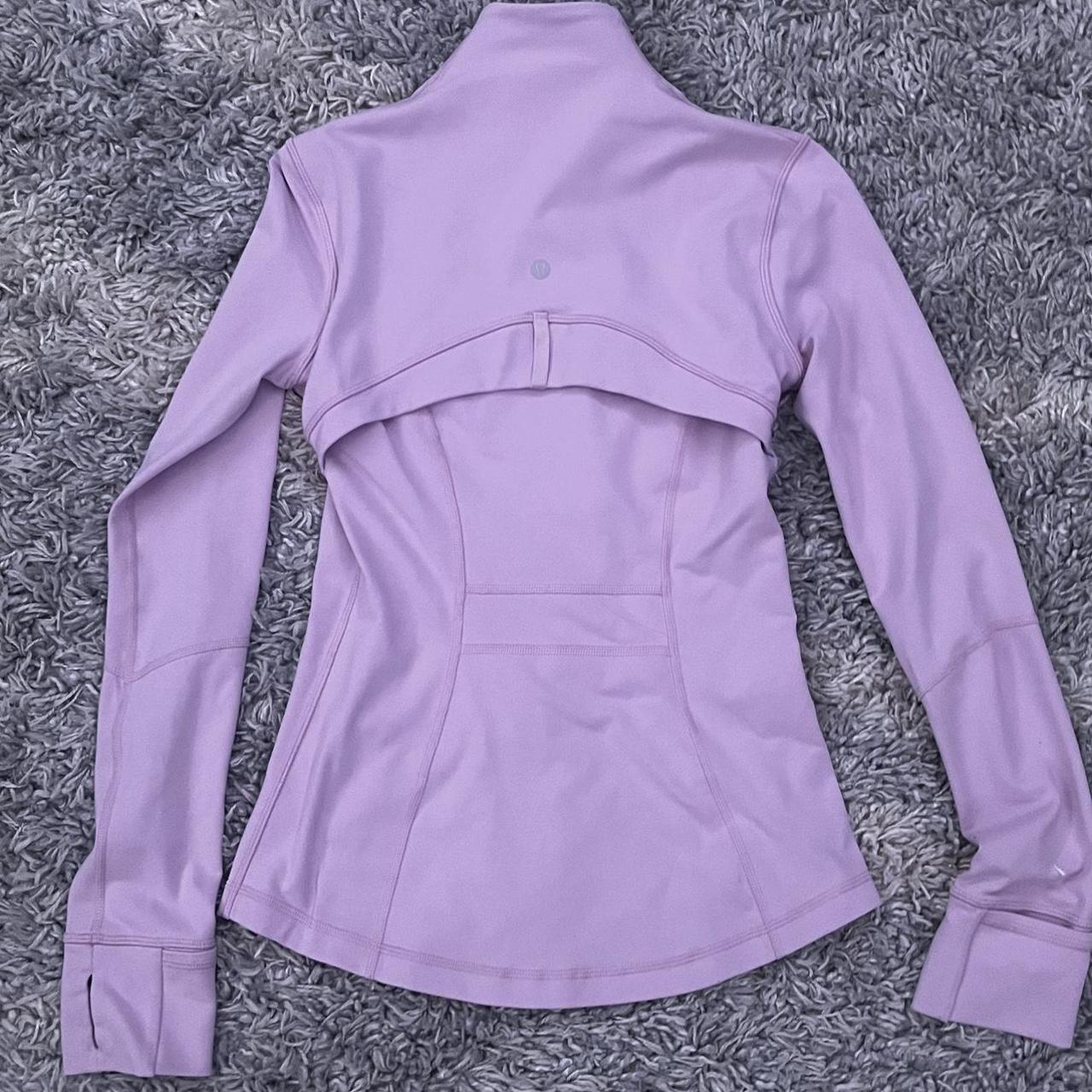 pink peony size 4 lululemon define jacket luon worn... Depop