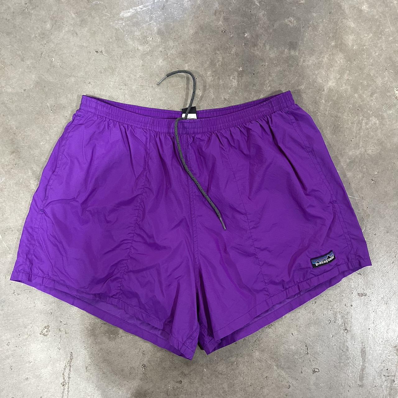Patagonia Women's Purple Shorts | Depop