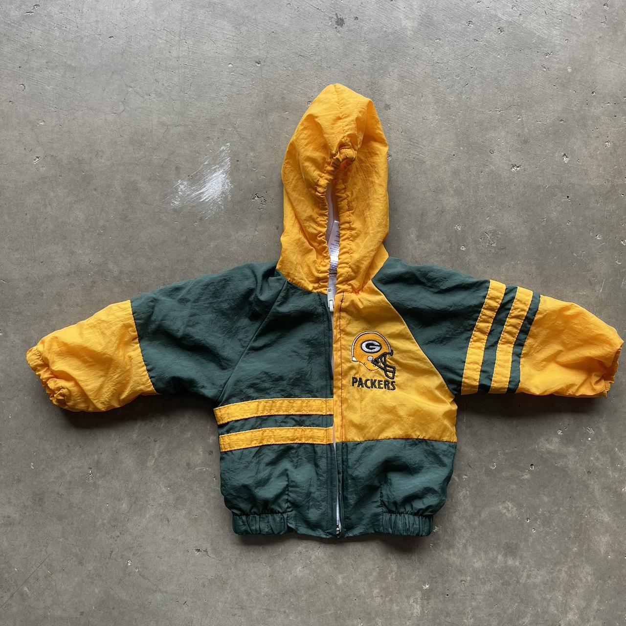 Green and Yellow Jacket Depop