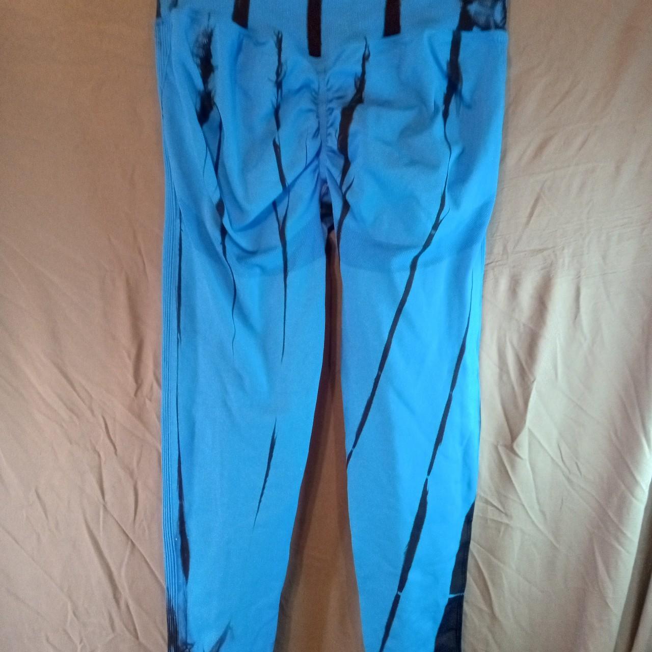 Source Unknown Women's Leggings - Blue/Multi - L … - image 2