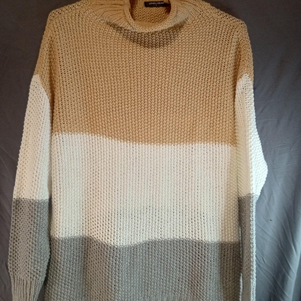 Source Unknown Women's Sweater - Multi - L – Love… - image 3