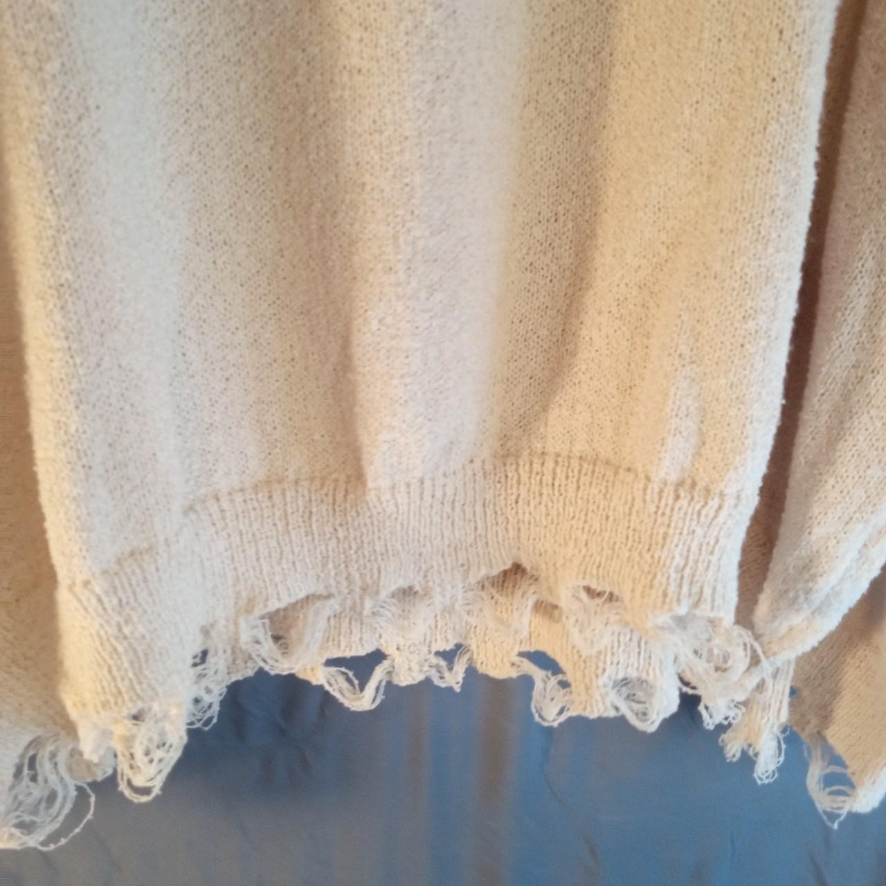 Source Unknown Women's Sweater - Multi/Cream - M … - image 2