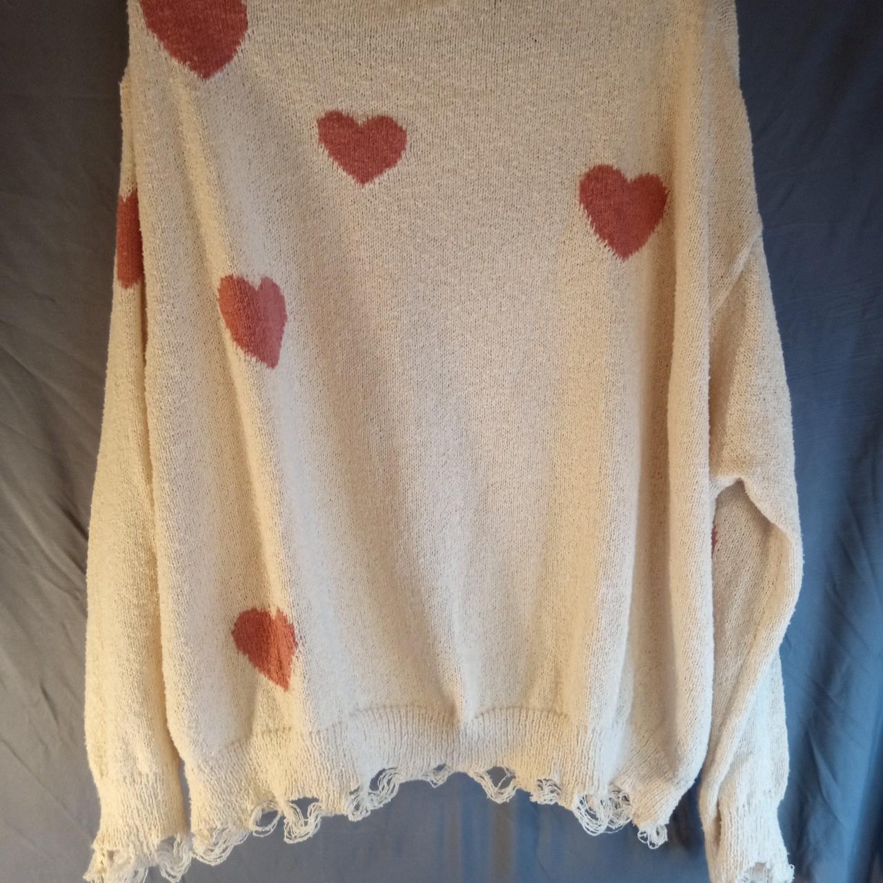 Source Unknown Women's Sweater - Multi/Cream - M … - image 3