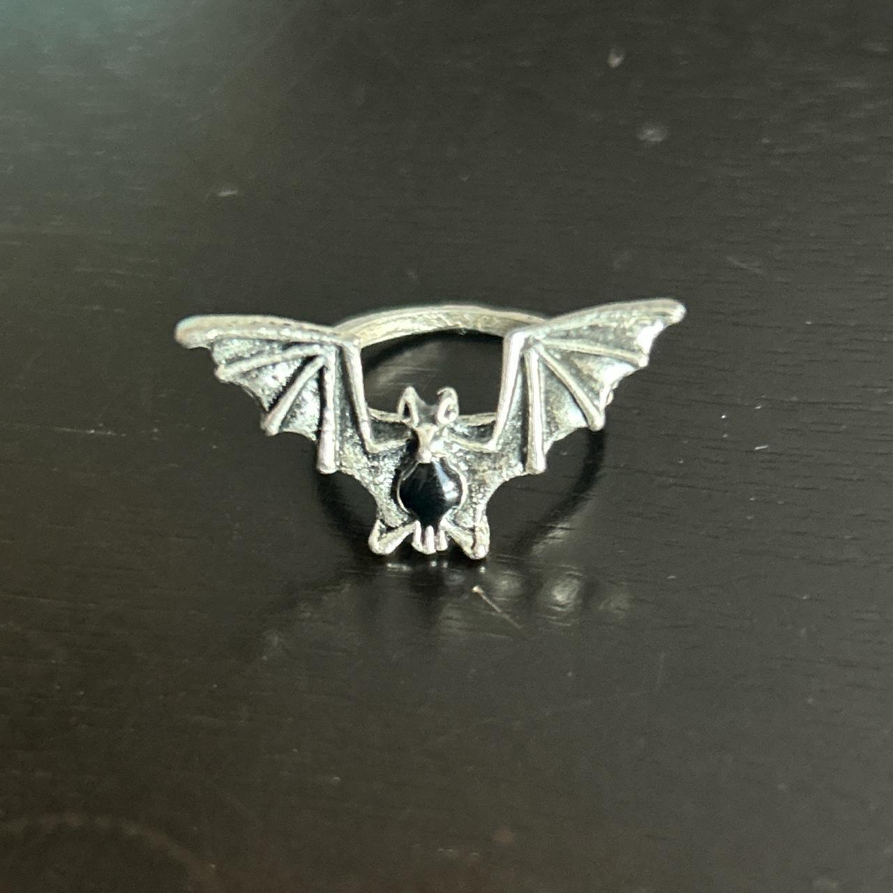 Vintage bat ring size 6/7 #ring #jewelry #bat... - Depop