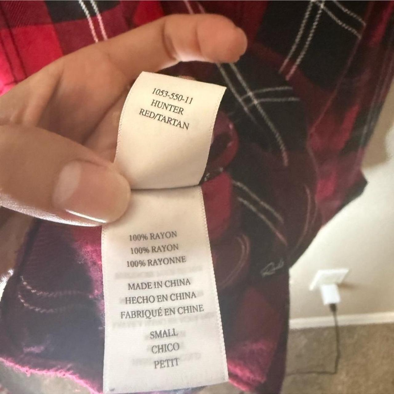 Rails Women's Shirt - Red - S – Rails Hunter Garn… - image 4