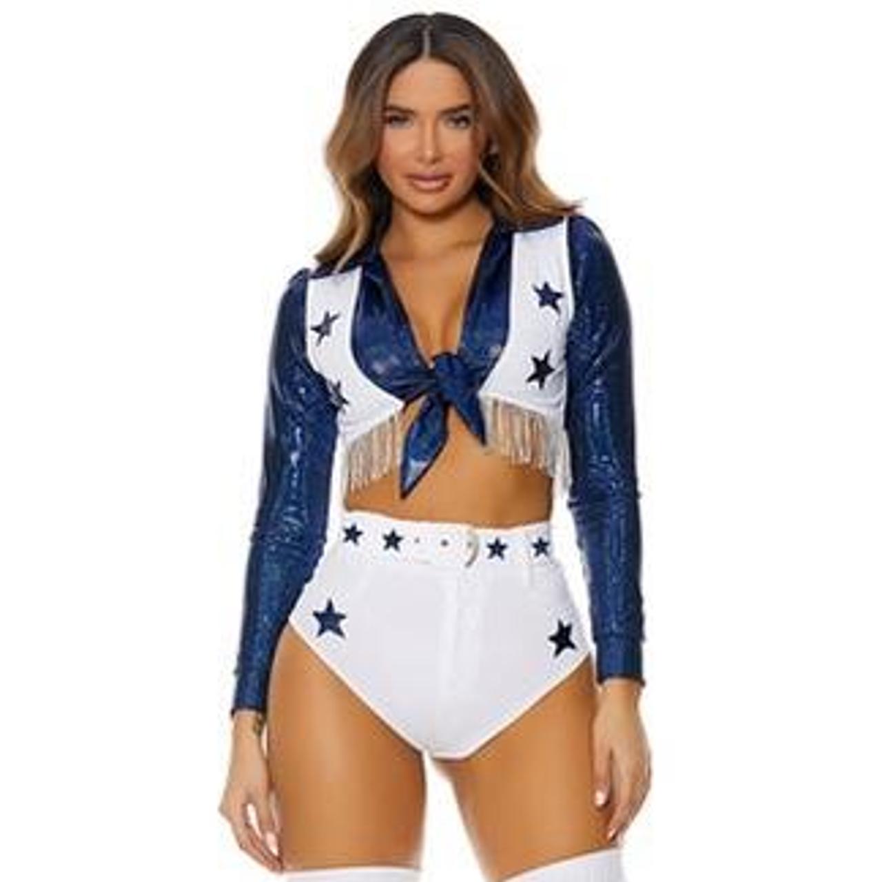 Dallas Cowboys Cheerleader Costume SIZE - Depop