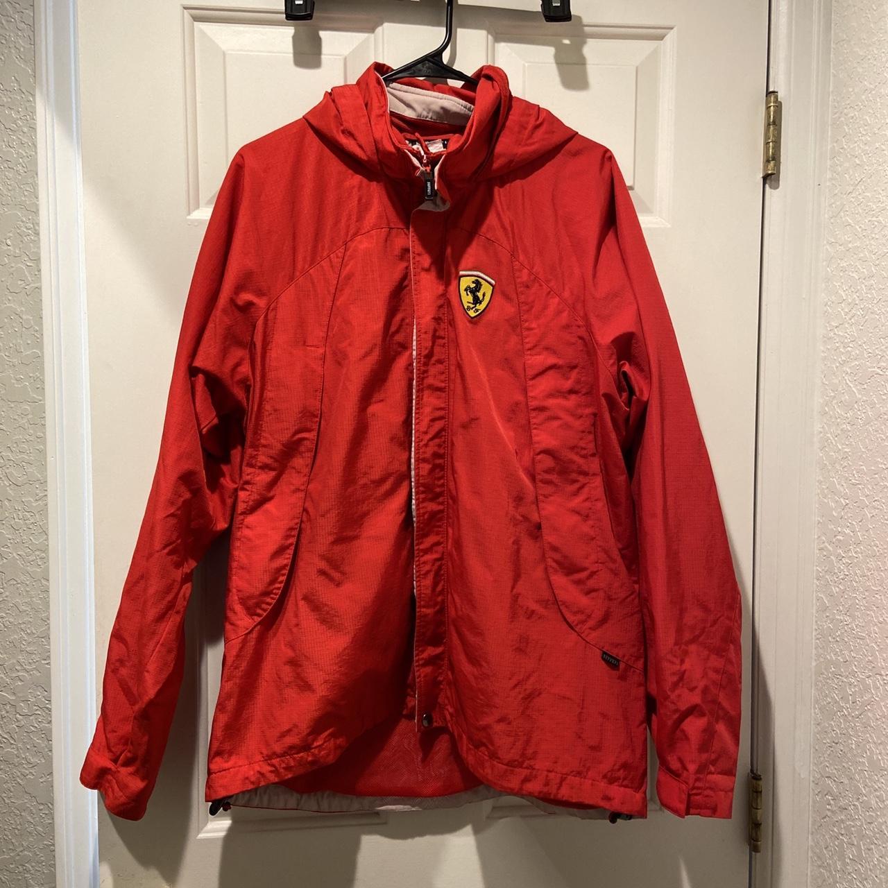 **Vintage x Ferrari rain coat** Ferrari racing rain... - Depop