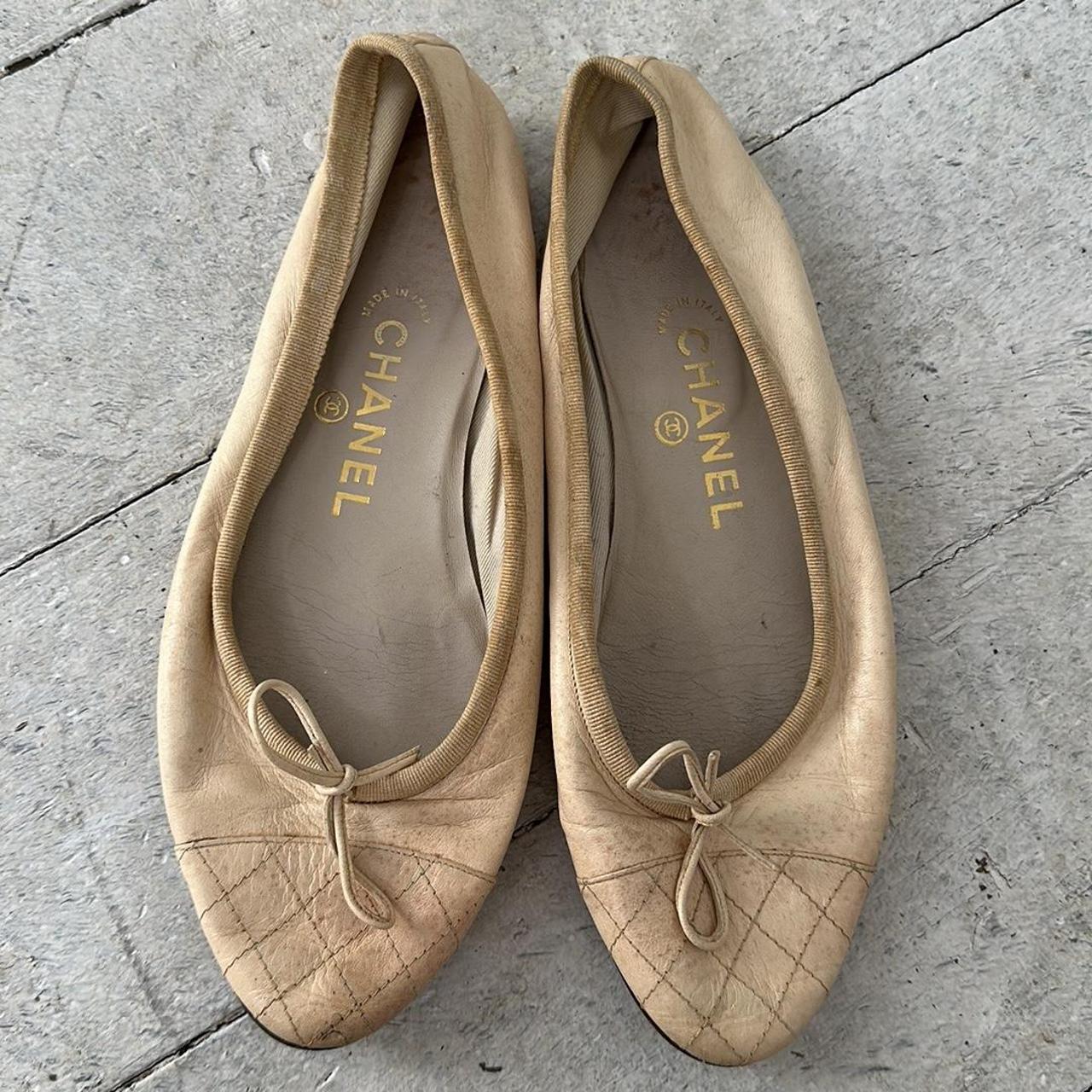 Chanel Women's Ballet-shoes | Depop