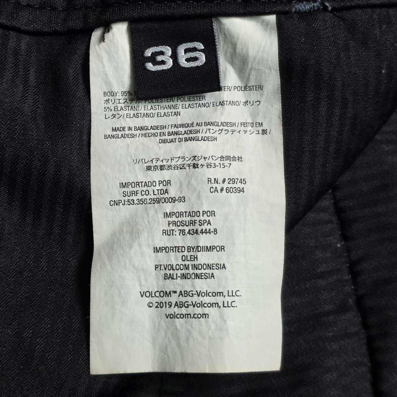 Volcom Men's Shorts - Grey - 36" – Volcom Kerosen… - image 3