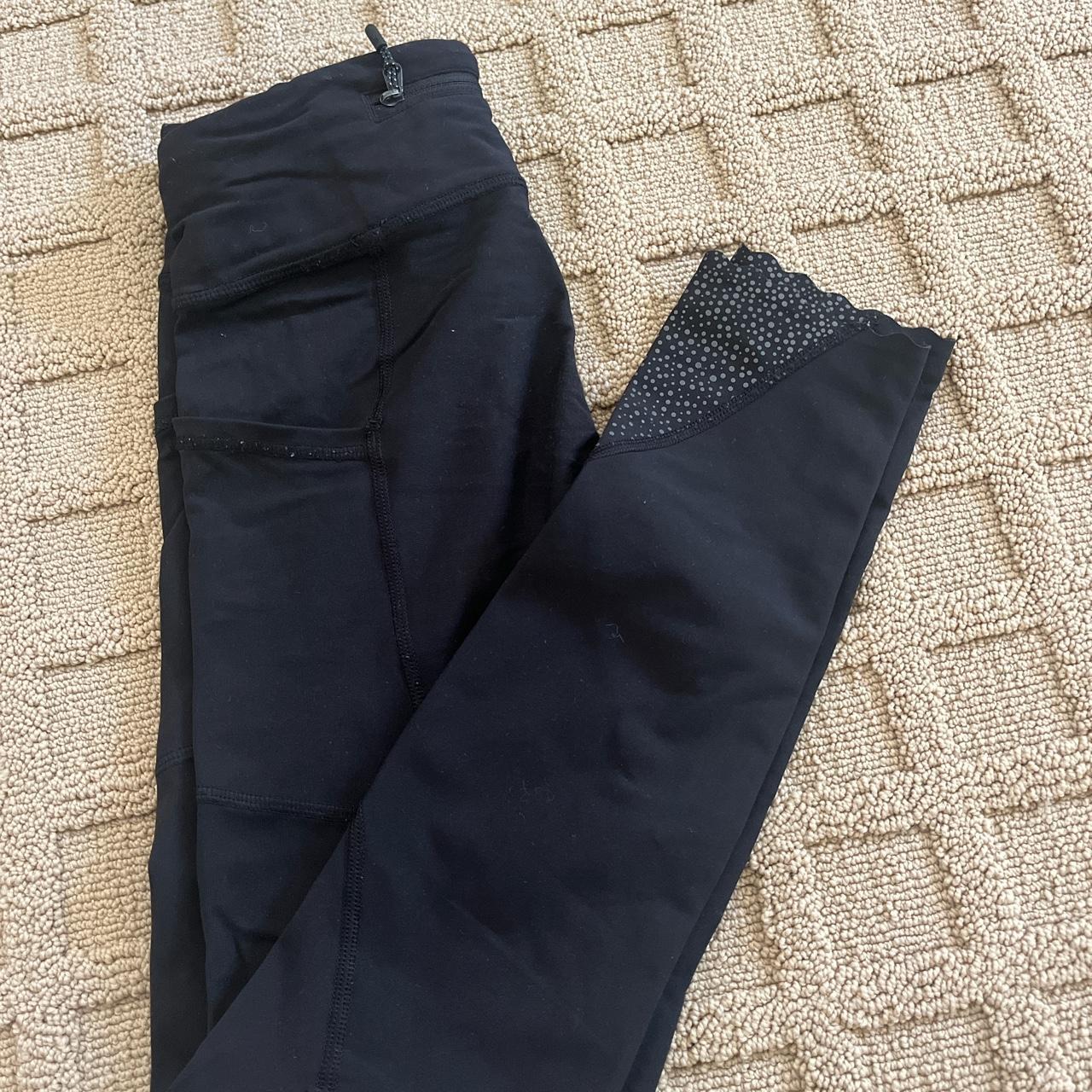 Black lululemon leggings! Has leggings pockets, has - Depop