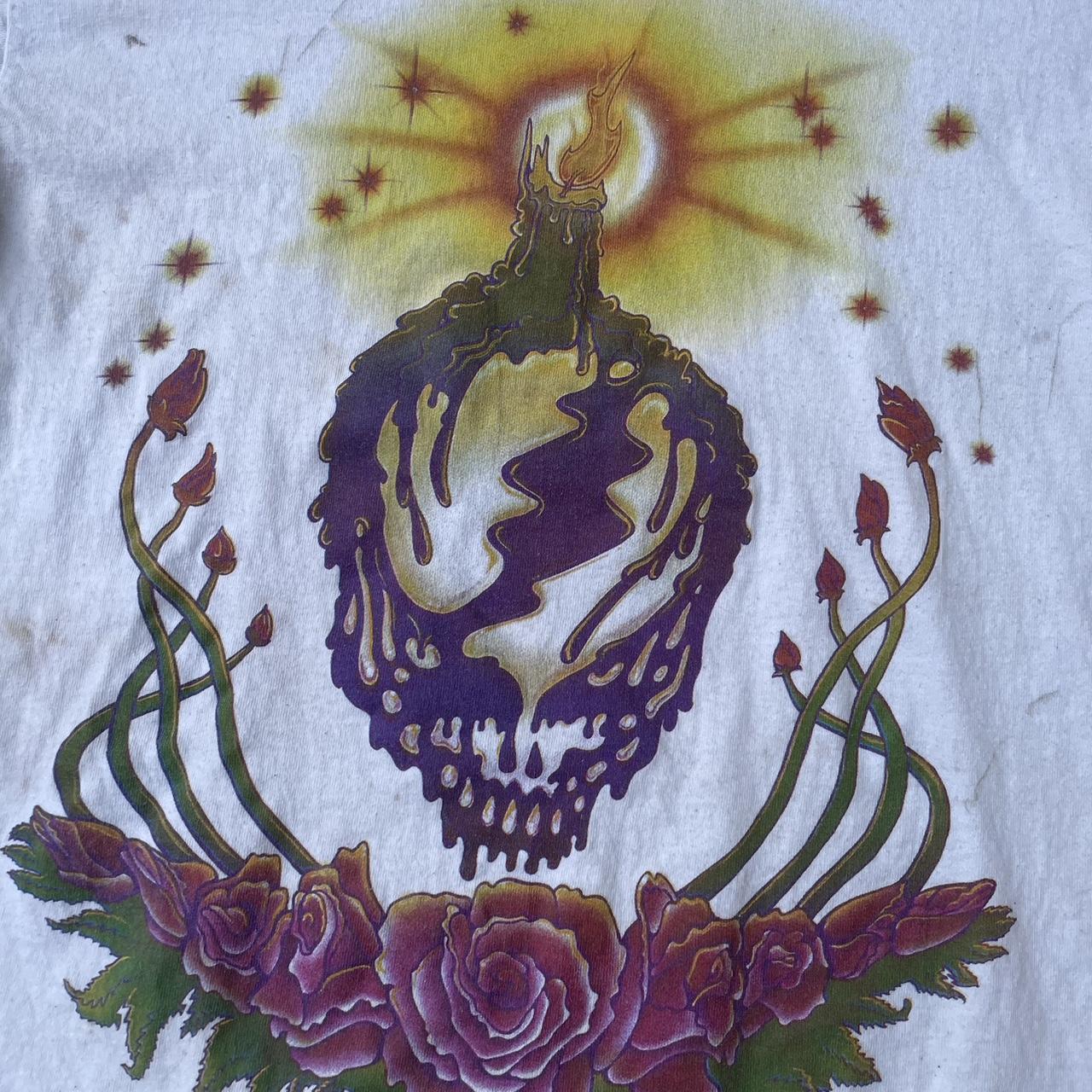 Grateful Dead - Steal Your Roses T-Shirt Blue