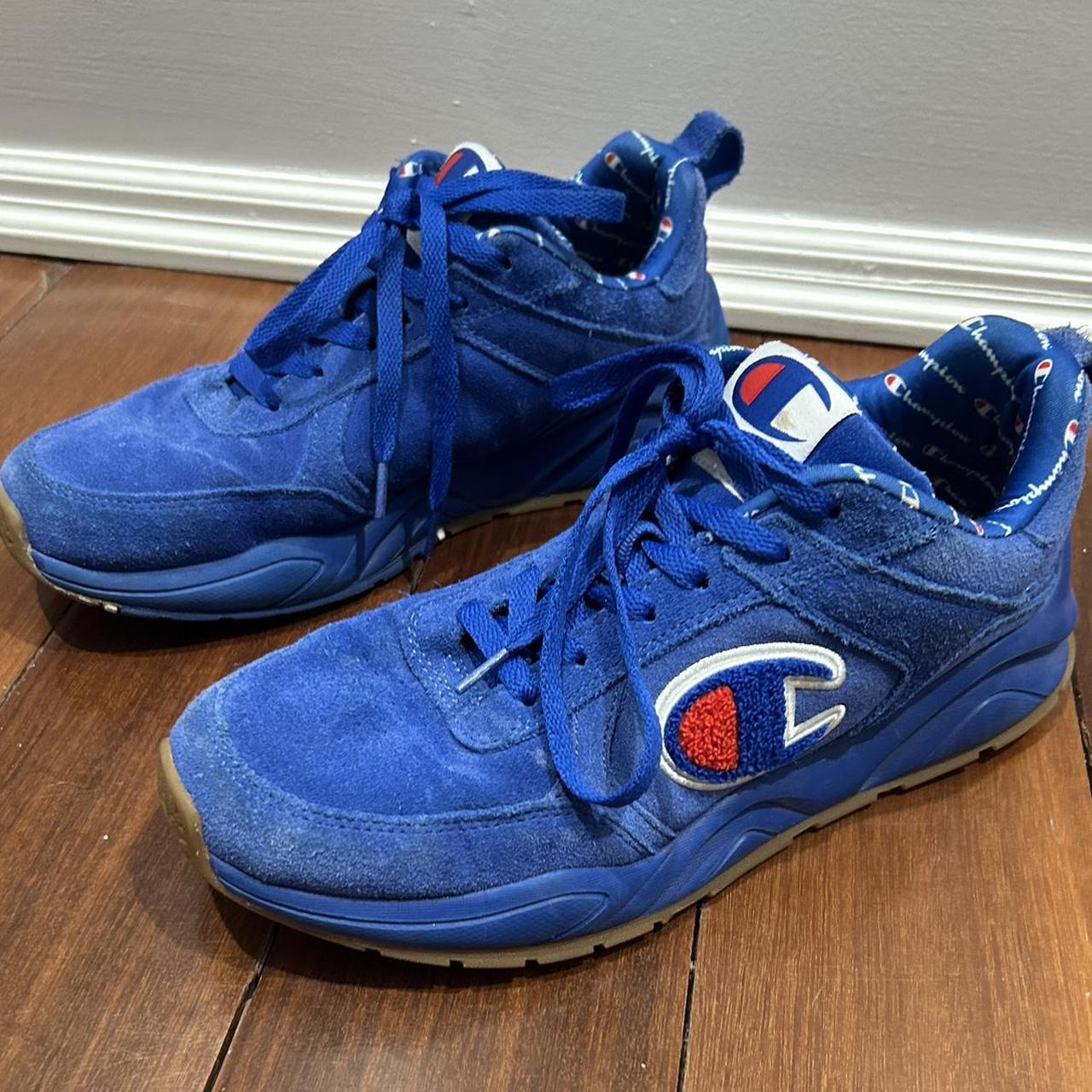 Suede champion sale shoes