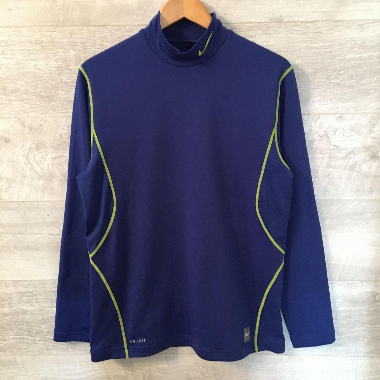 nike pro hyperstrong padded football shirt size - Depop