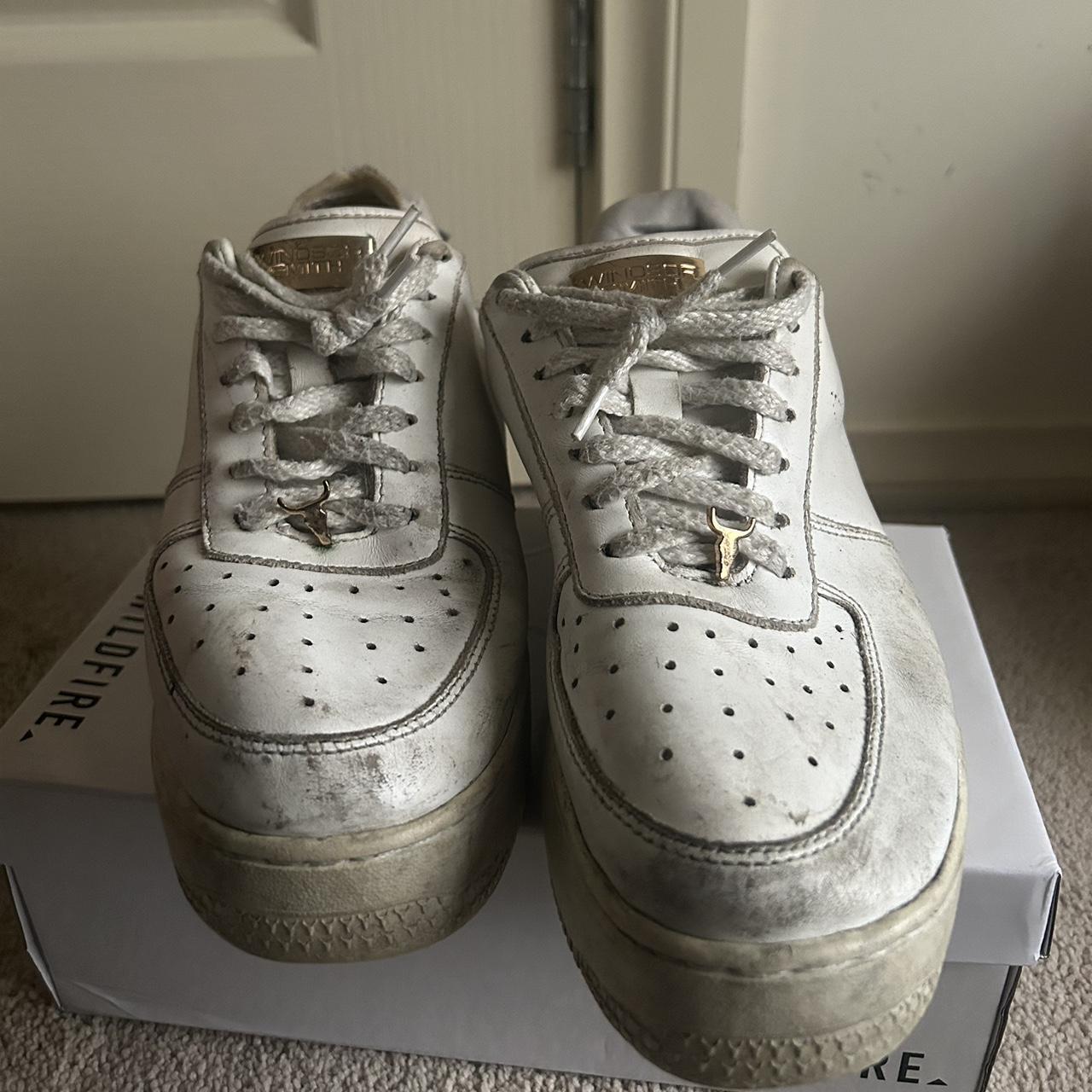 White Windsor Smith sneakers As seen in second... - Depop