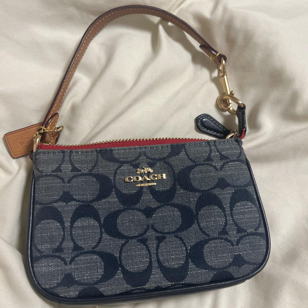 Coach leather lap top carrier/holder/case. Has been - Depop