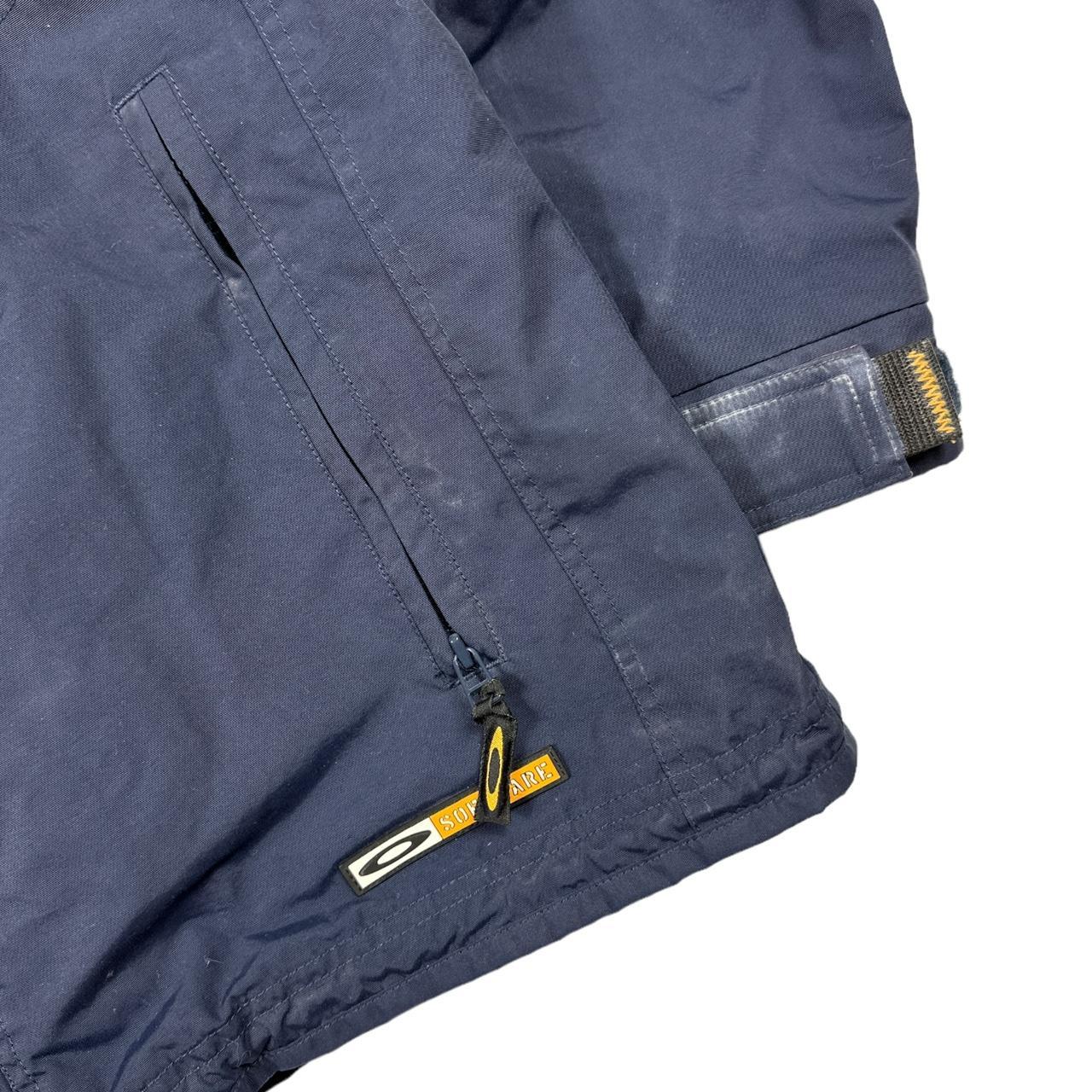 2000s Oakley Software Ski Jacket. Navy/orange. | Depop