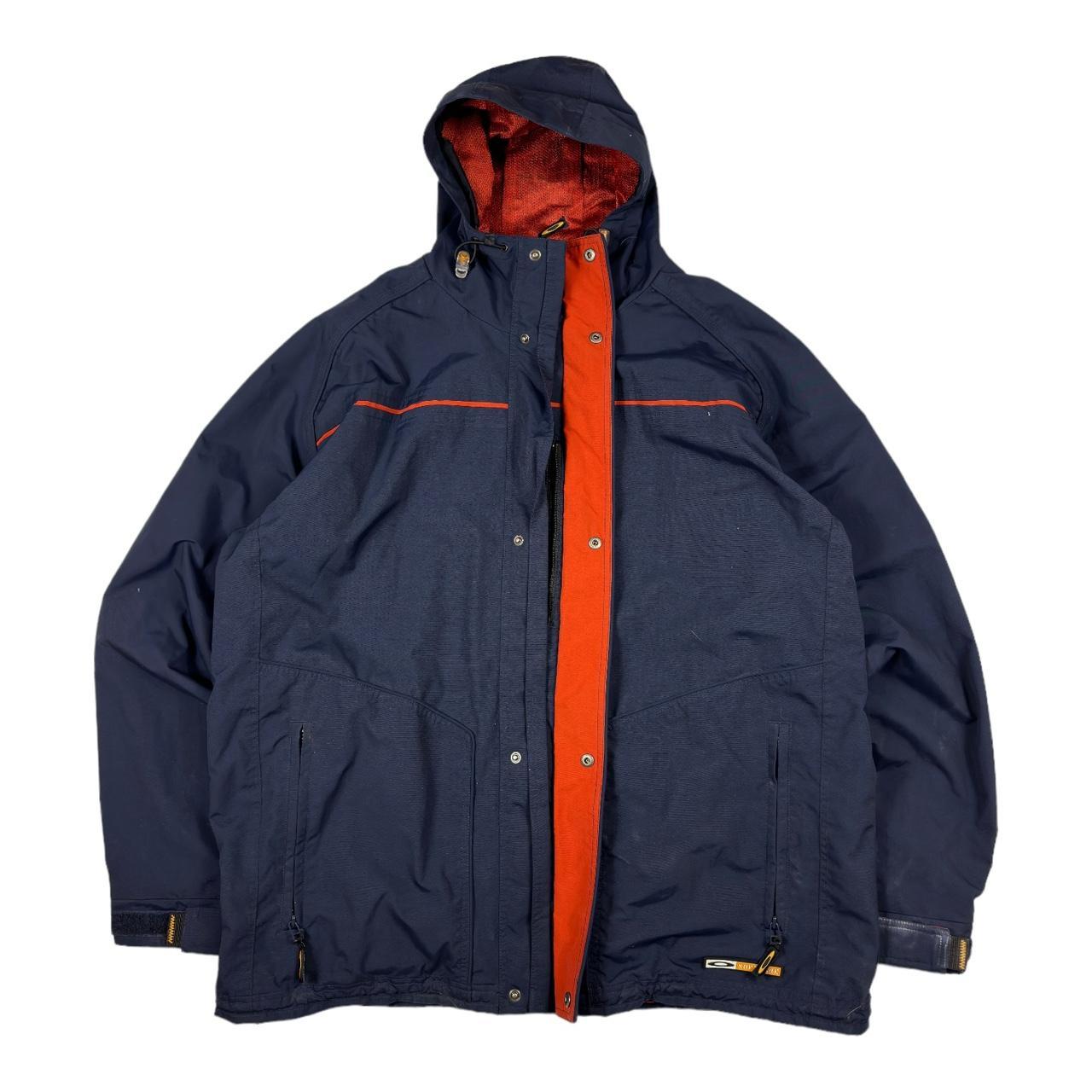 ジャケット・アウター 00s Oakley Software Pullover Jacket Navy 2000s Oakley software asymmetrical pullover jacket – insidetag