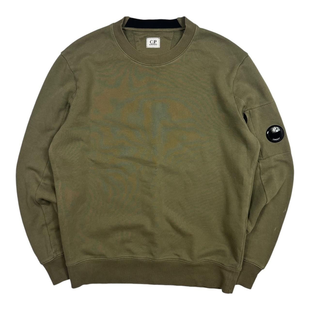 Cp company khaki sweatshirt online