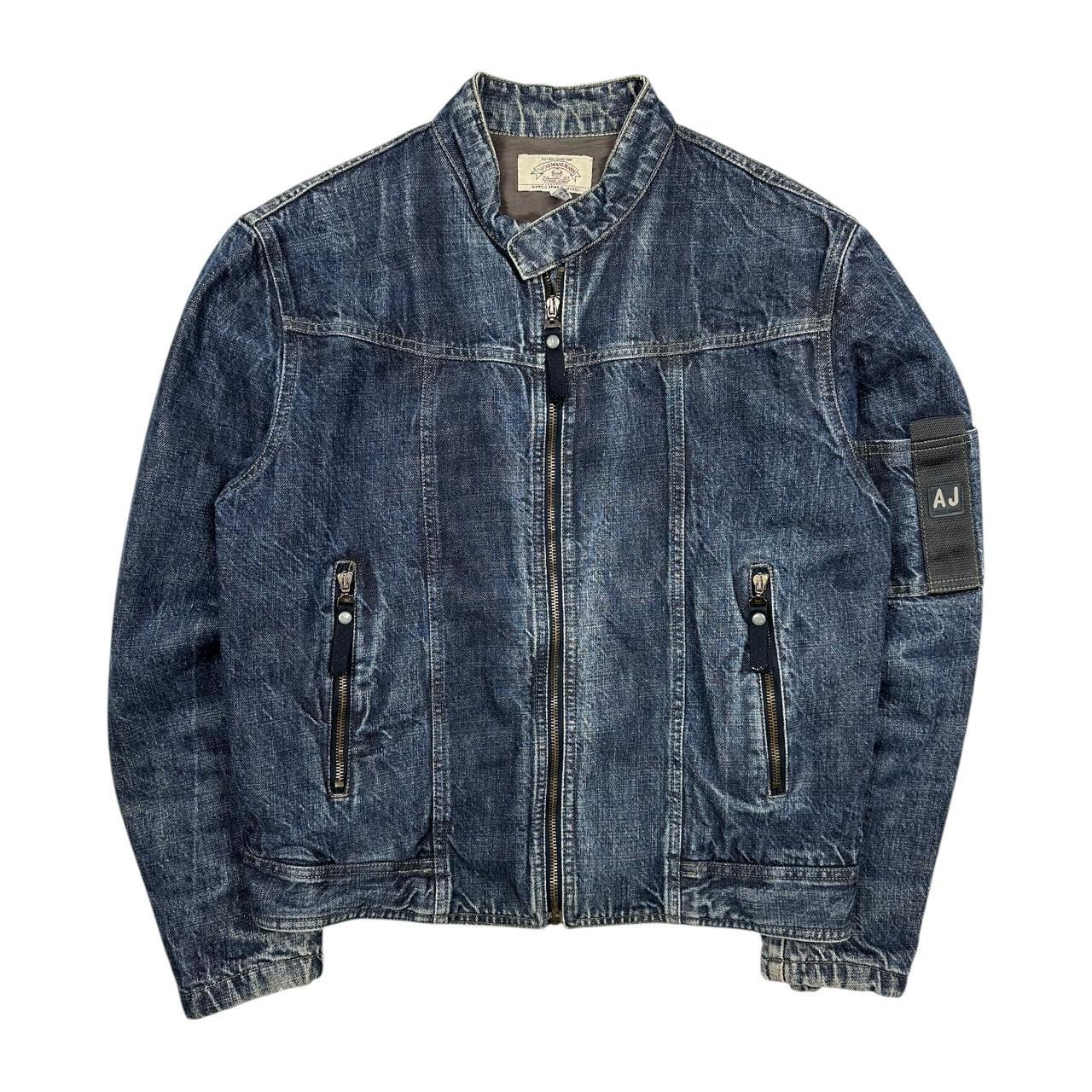 2000s Armani Jeans AJ Snakeskin Leather Jacket. | Depop 2000s Armani Jeans AJ Snakeskin Leather Jacket. | Depop