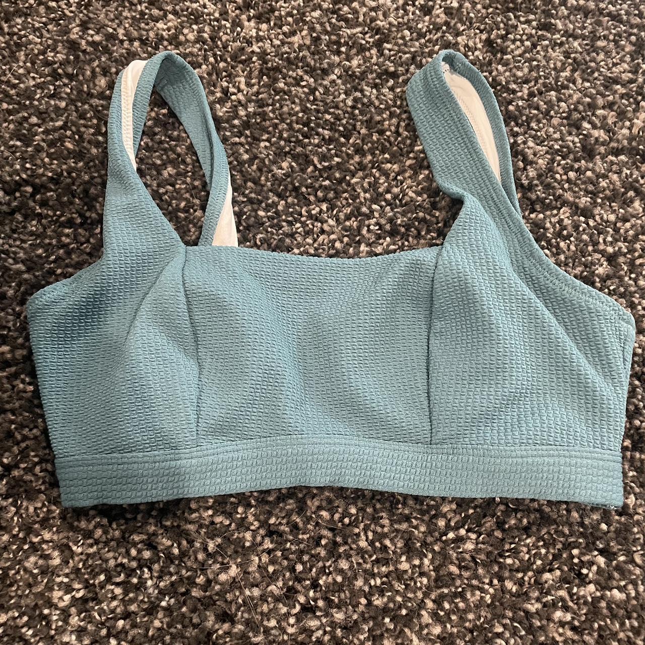 Old Navy Women's Blue Bikini-and-tankini-tops | Depop