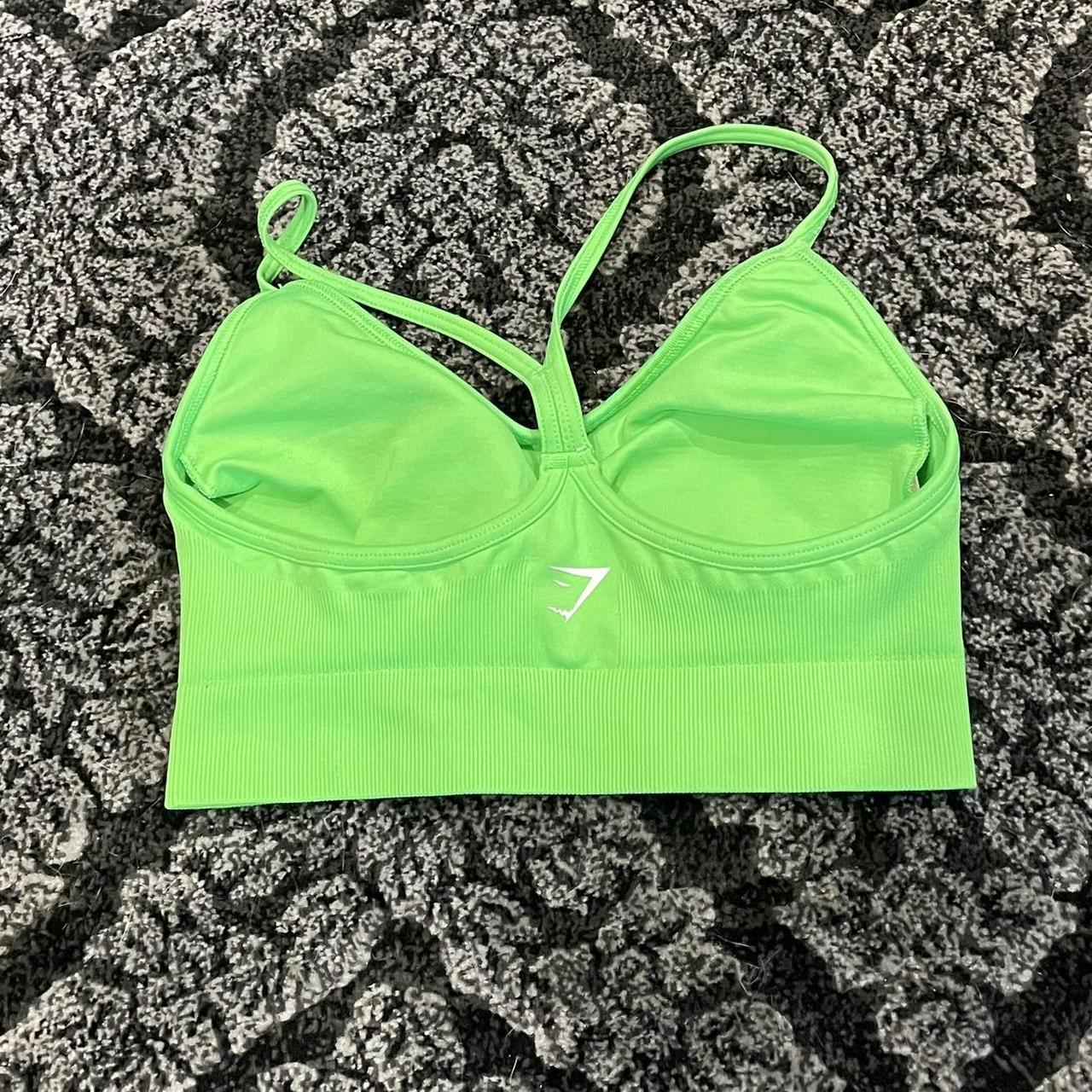 gymshark bra! brand new has pads size xs Depop