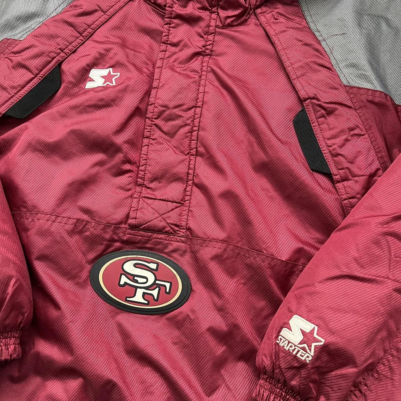 Vintage Starter Pro Line SF 49ers Sweatshirt Size - Depop