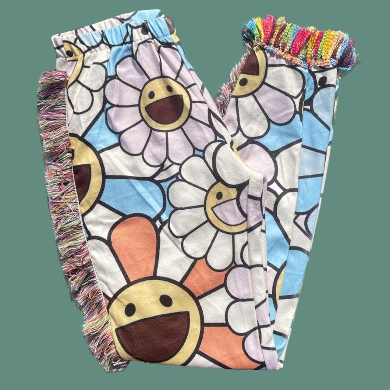 🌸Murakami Flower Printed Pants🌸 Perfect... Depop