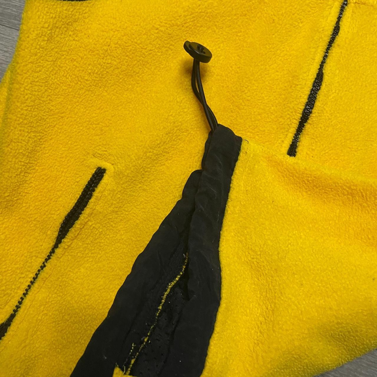 Yellow fleece vest Adult small Y2K Prospirit... Depop