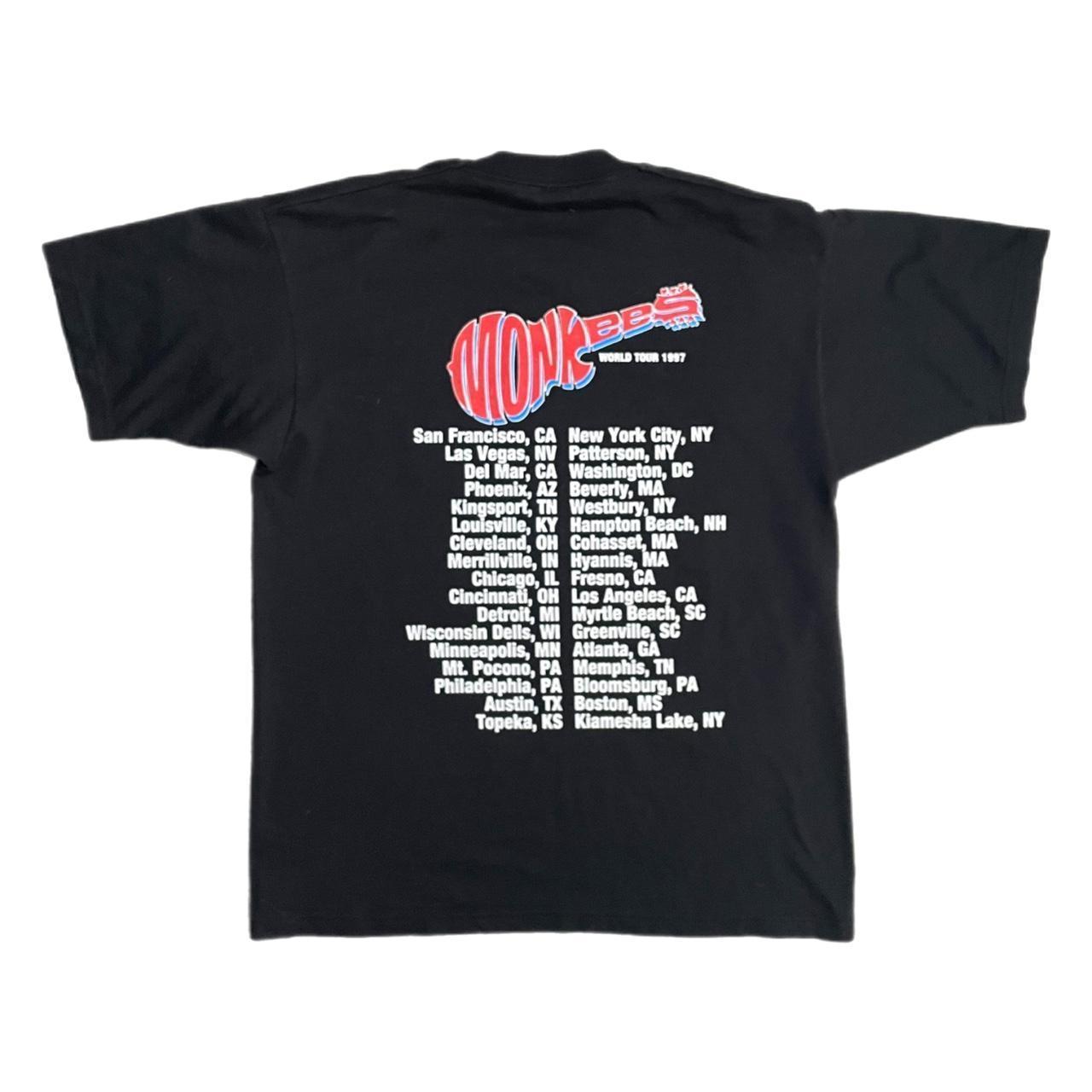 Monkees World Tour 1997 band tee - Adult L ... - Depop